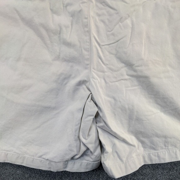 Lands' End Direct Merchants Men's Chino Shorts Beige Size 36 Cotton Slash Pocket - Picture 4 of 12